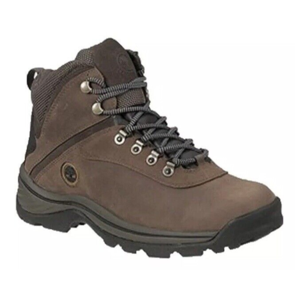 TIMBERLAND WHITE LEDGE HIKING Work BOOT Leather Waterproof 10 Eu 44 Brown